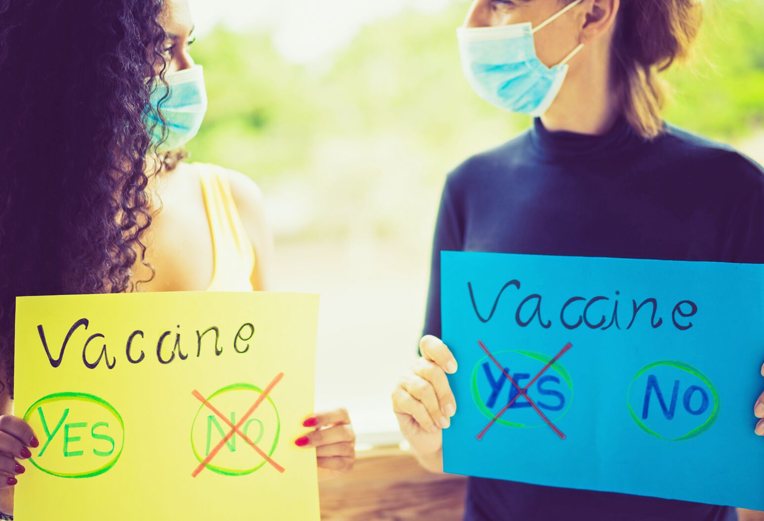 Anti-vaxxers and the environment
